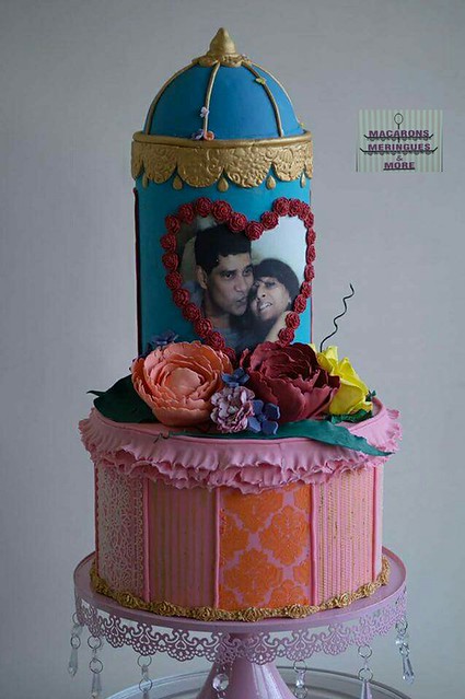 You and Me Cake by Rupal Regina Nunes of Macarons Meringues & More
