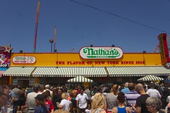 One of the Nathan's hot dog emporiums
