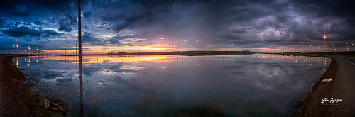 canada calgary water clouds sunrise landscape photography alberta prairie slough