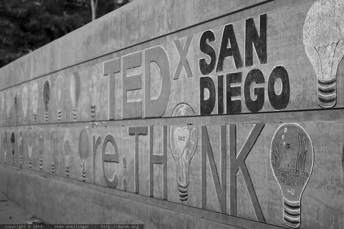 re:Think your artistic side   chalk mural   TEDxSanDiego 2013