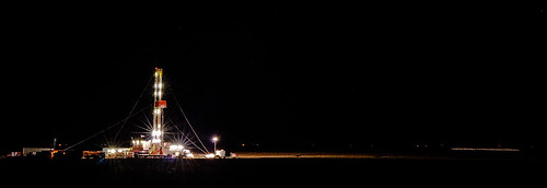 oklahoma night landscape rig oil oilrig drill panhandle