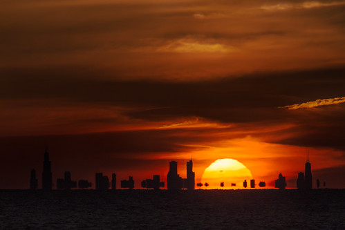 life street city travel sunset sky urban orange usa sun lake chicago color building tower water beautiful silhouette skyline architecture modern night skyscraper real outdoors gold drive illinois midwest downtown cityscape exterior estate waterfront gbrearview image dusk michigan contemporary district scene structure illuminated shore colored hancock indianadunes built multi destinations chicagoist johncrouch johncrouchphotography copyright2014johncrouch