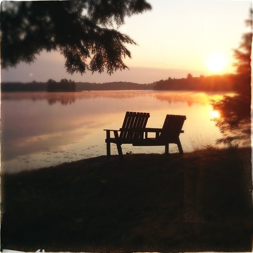 ontario sunrise lakes iphone kawarthas hipstamatic loftuslens oggl dixiefilm