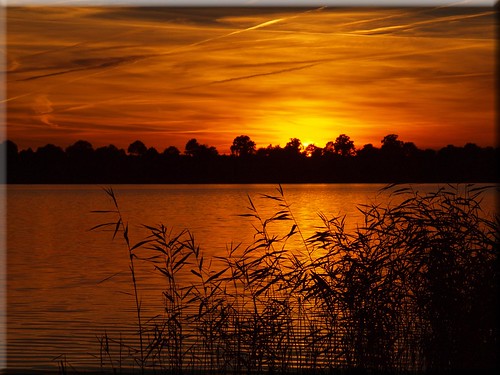 sunset lake clouds geotagged see sonnenuntergang wolken olympus eveningsky e620 geo:lat=5403240539 geo:lon=1070187686 geotaggedabendhimmel
