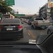 Traffic jam on Lad Phrao road, Bangkok, Thailand