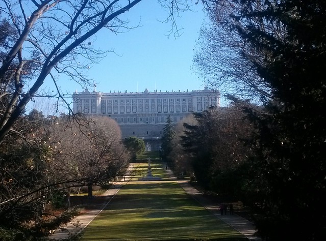 Jardines del Campo del Moro en el Palacio Real de Madrid