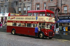 13-219  Mac Tours AEC Routemaster No. 299/ERM242 (VLT 242) in Edinburgh's Royal Mile