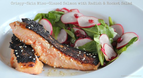 Crispy-Skin Miso-Glazed Salmon 2