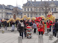 Célébration du Nouvel An Chinois dans les rues de  Grenoble