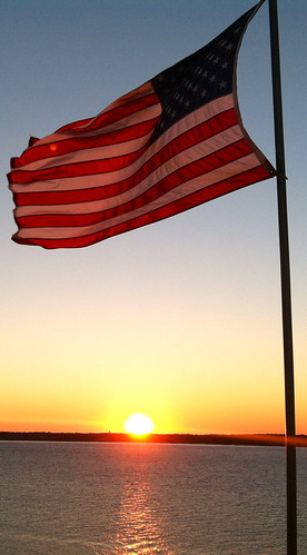 sunset usa flag sunsets adamhall usflag trackhead trackheadstudios trackheadxxx