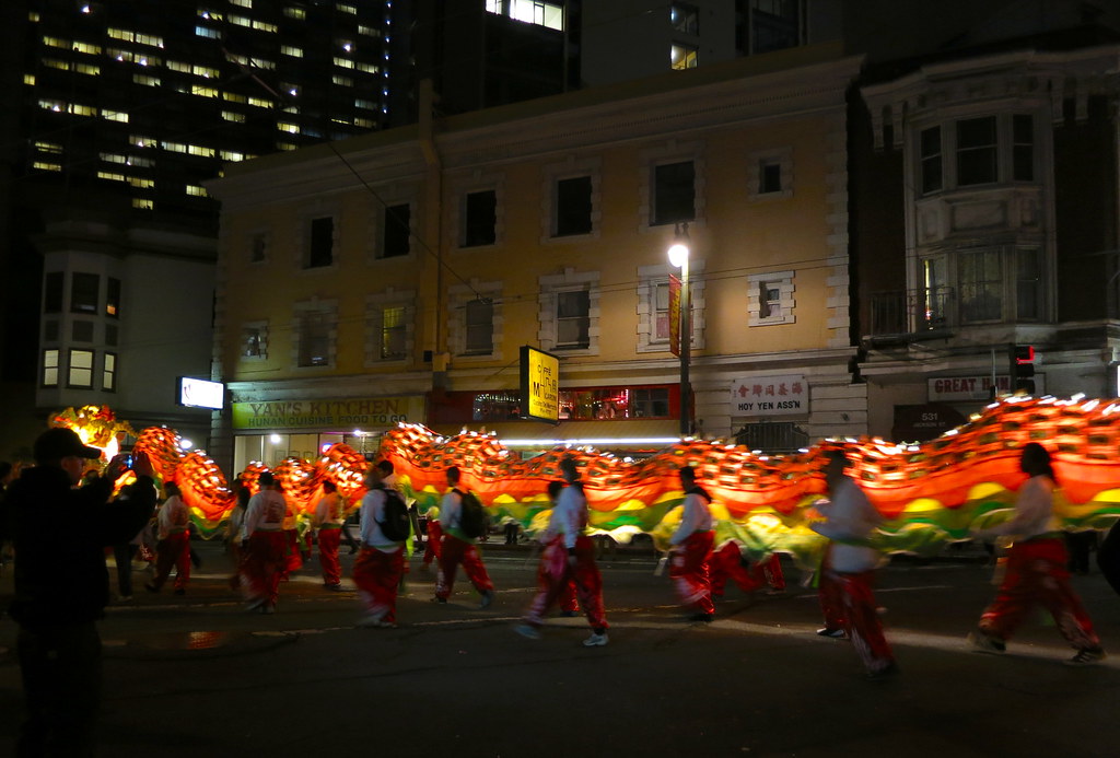 Chinese dragon - Columbus Avenue