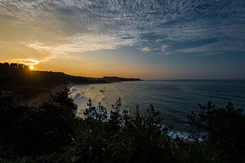 sea beach clouds sunrise nikon july korea jeju 2012 d800 jejudo südkorea seogwiposi hotelhyattjeju
