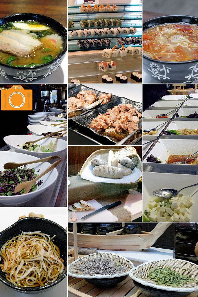 Banzai food collage
