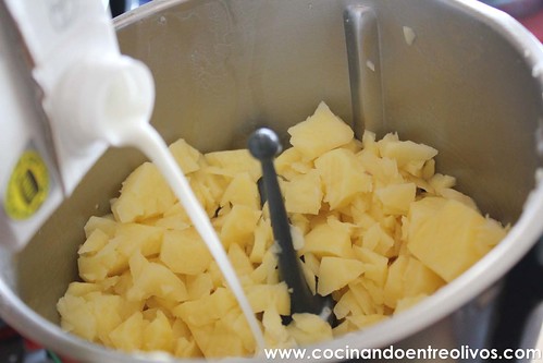Puré de patatas con leche en Thermomix www.cocinandoentreolivos (5)