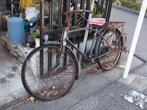 廃自転車