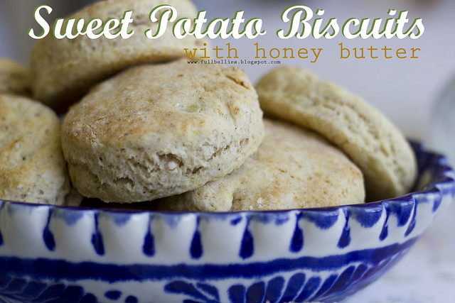 Sweet Potato Biscuits with Honey Butter