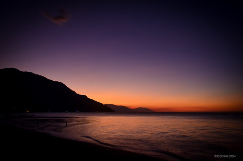 sunset beach dusk philippines puertogalera orientalmindoro