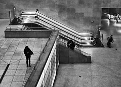 Escalator; S-Bahnhof Potsdamer Platz