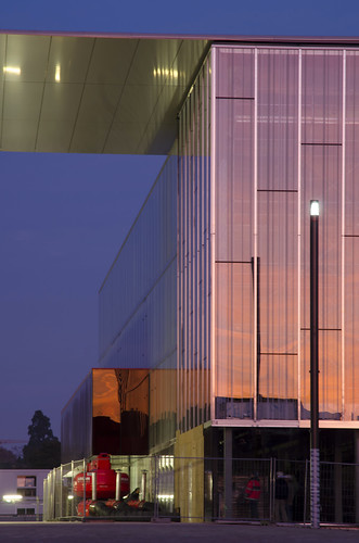 sunset nightshot sundown théâtre lemans cinéma contemporaryarchitecture quinconces architecturecontemporaine