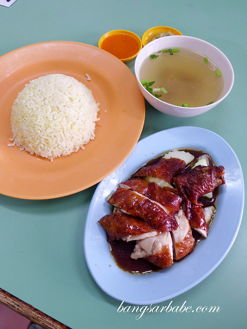 Chee meng nasi ayam halal hainan Nasi Ayam