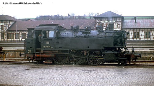 train germany eisenbahn railway zug db steam dampflokomotive rottweil deutschebundesbahn 262t br64 0644914