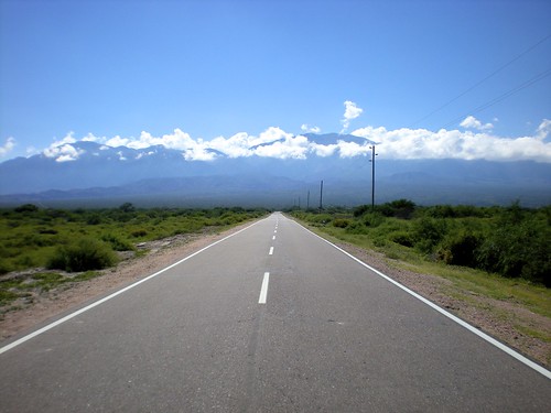 The original Blue Lollipop Road: Cafayete, Argentina