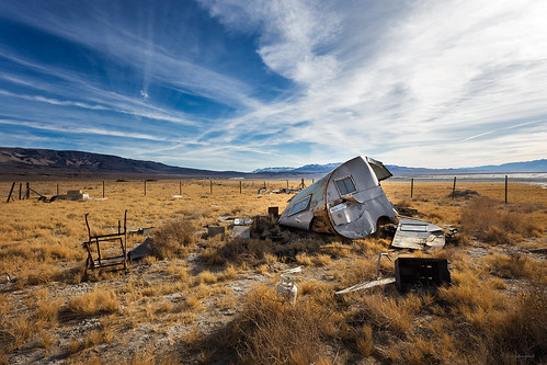 california abandoned town desert decay ghost sierra valley trailer eastern owens keeler