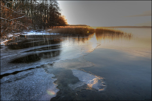 lake cold ice nature landscape kalt eis neubrandenburg tollensesee dirklie65