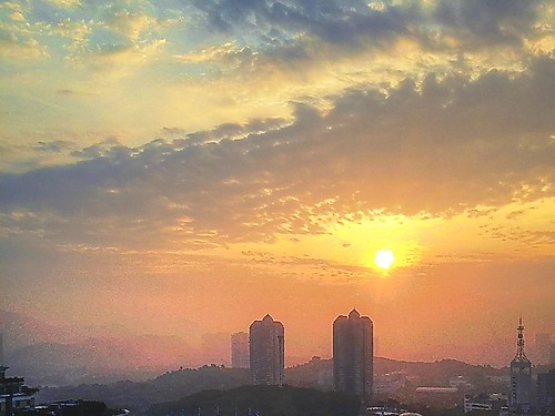 china morning urban cloud sunrise hongkong am asia south shenzhen hazy hdr cloudscape photomatix pm25