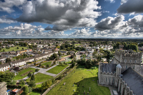old ireland tower church stone cathedral round hdr stbrigid kildare roundtower backpackphotography stbrigidscathedral