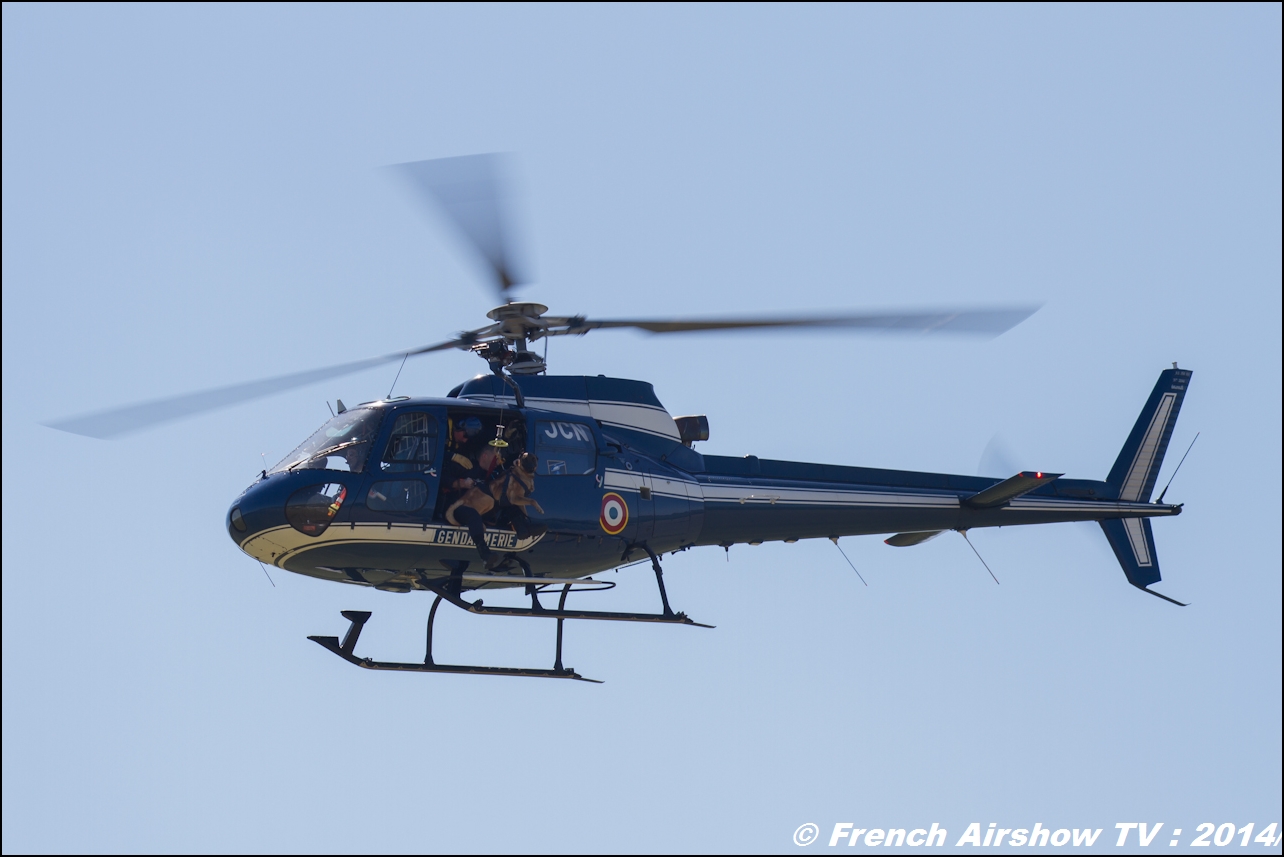 Ecureuil AS 350 Gendarmerie, Meeting Aerien Til Chatel 2014