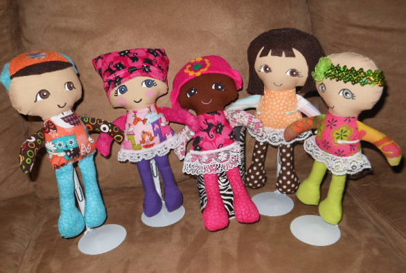 Fran's amazing Cuties for a Cure Dolls
