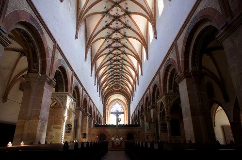 germany interior gothic medieval monastery romanesque maulbronn