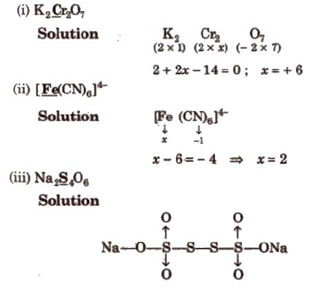 CBSE Class 11 Chemistry Notes Redox Reactions
