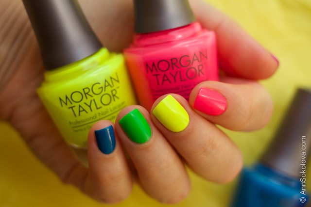 05 Morgan Taylor Neon Lights nails
