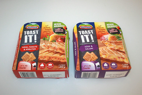 01 - Hochland Toast it! - Packung vorne / Package front
