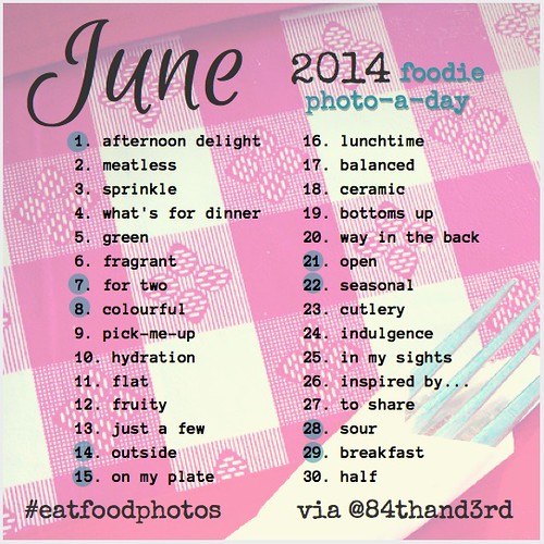 June 2014 Photo Challenge #eatfoodphotos: The Food Photo-A-Day!