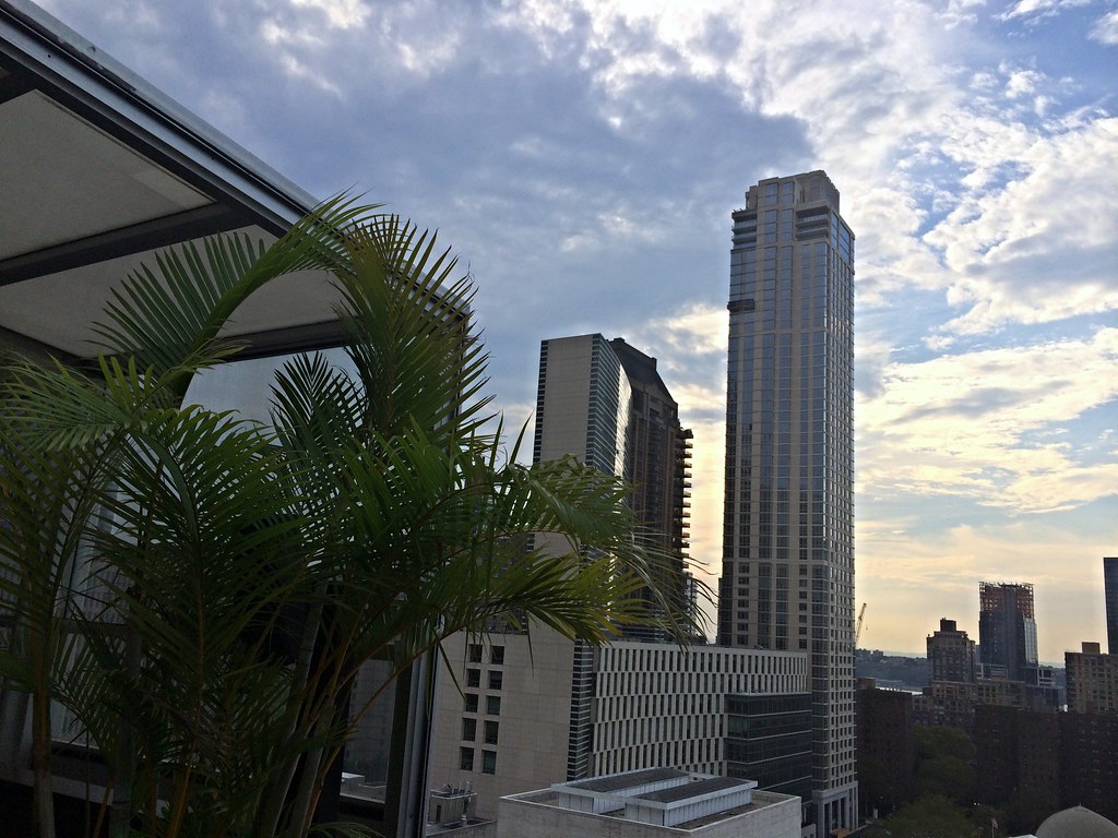 view from the empire hotel