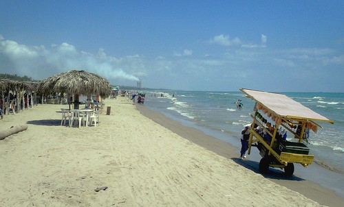 beach fruit mexico cart veracruz palapas tuxpan ilobsterit