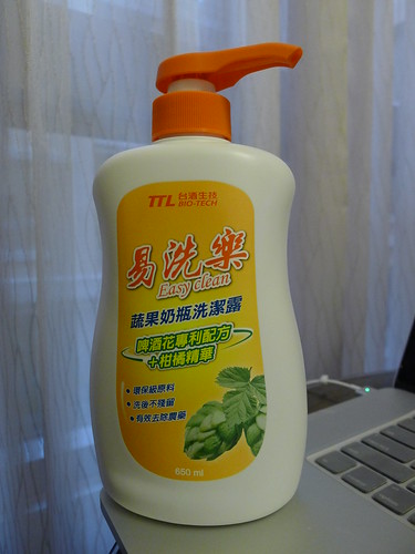 TTL台酒生技-易洗樂洗衣精～蔬果奶瓶洗潔露