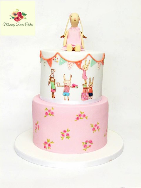 Cake by Mint Mintra Sornsiri of Mommy Does Cakes