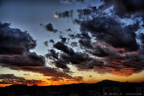 sunset sol clouds atardecer nubes puesta posta núvols sabadell capvespre