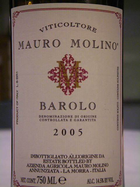 Mauro Molino 2005 Barolo