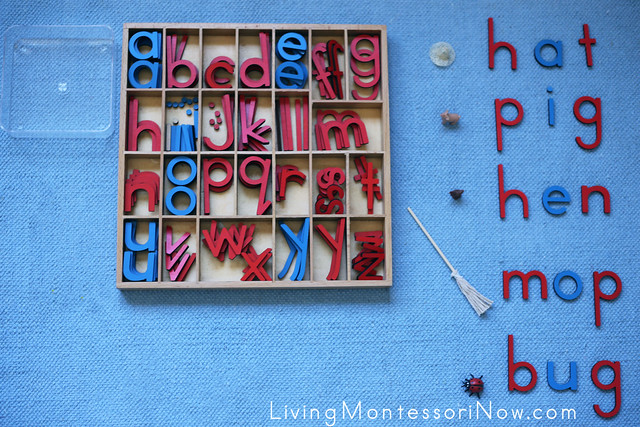 Building Words with the Movable Alphabet