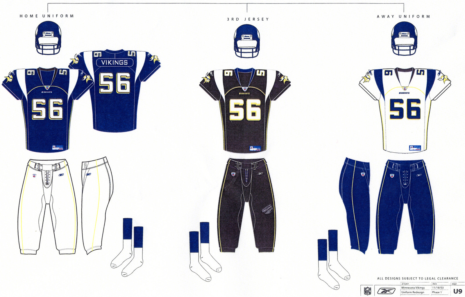 Minnesota Vikings Custom Jerseys, Vikings Uniform, Jersey