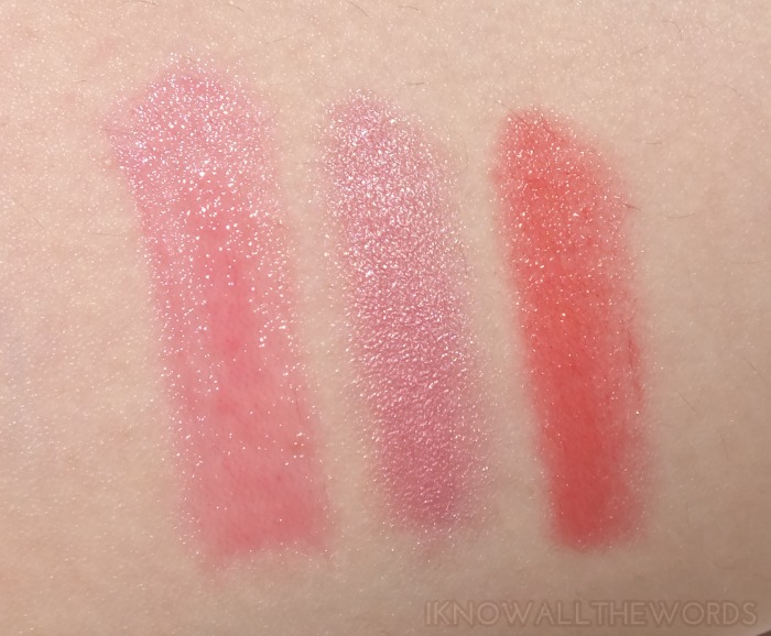 essence lipstick cutie mac and miss peach, tint and care glam up! (1)