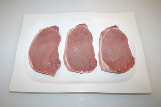 04 - Zutat Schweinesteaks / Ingredient pork steaks