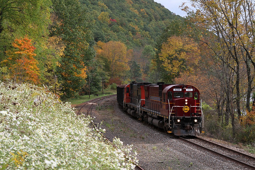 new york color fall pennsylvania smoke trains pa western 630 emporium railroads alco mlw c630m wnyp