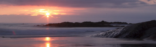 ocean sunset orange sun beach water canon cornwall august atlantic bude 60d