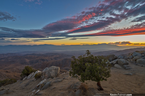 california blue sunset red summer sky orange chihuahua mountains west tree clouds evening nationalpark rocks colorful view desert dusk scenic joshuatree vivid august hills mojave juniper joshuatreenationalpark keysview kevinpalmer pentaxk5 samyang10mmf28